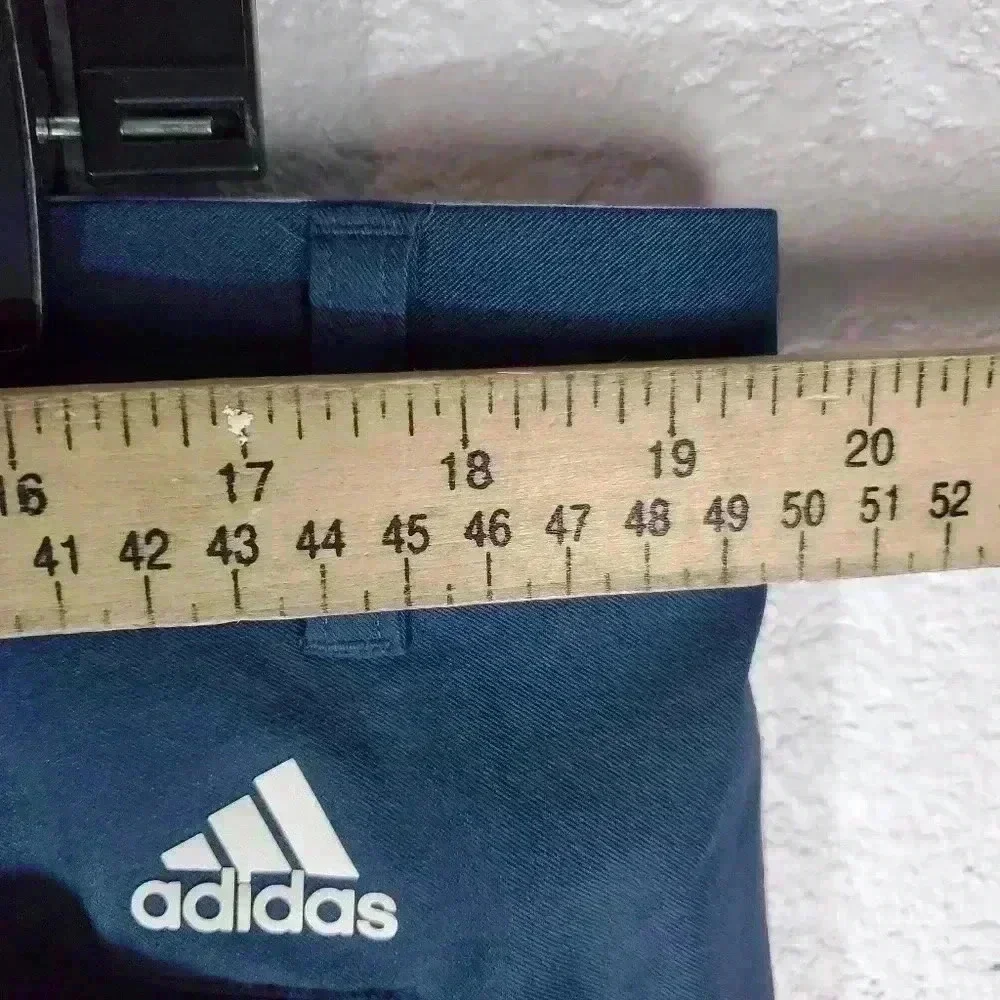 Mens Blue Adidas Golf Pants Sz 38x29